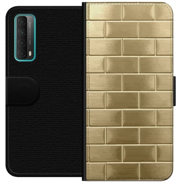 Pung-etui til Huawei P smart 2021 med Gyldne Mursten