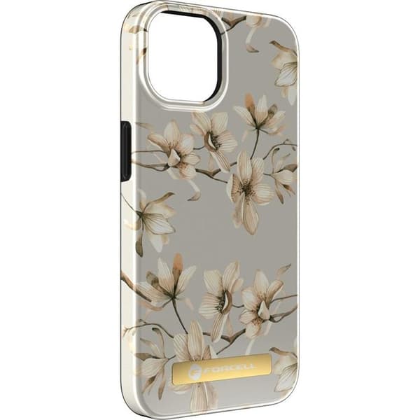 Forcell Mobilskal till iPhone 14 Plus Magsafe Mirage - Spring Flowers Grå