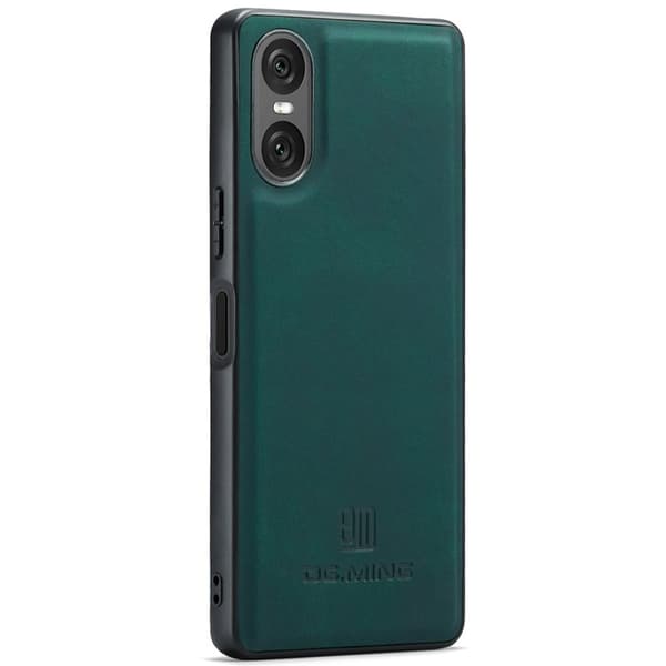 DG.MING Mobilskal till Sony Xperia 10 VI PU Läder + PC + TPU - Grön