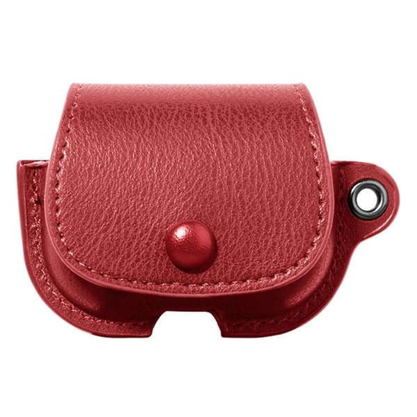 Mobilskal till AirPods Pro 3 Ryggsäck Läder + PC - Röd Röd