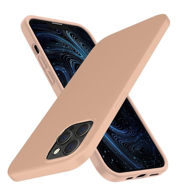 Liquid Silicone Skal iPhone 13 Pro - Rosa Rosa