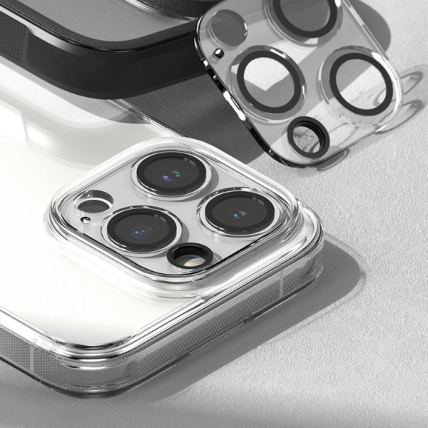 [2-Pack] Ringke iPhone 15 Pro Max Kameralinsskydd i Härdat Glas