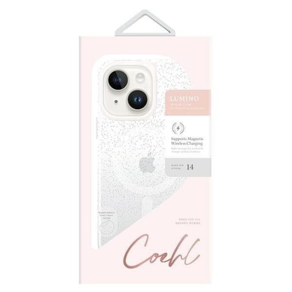 UNIQ iPhone 14 Plus Skal Coehl Lumino - Sparkling Silver