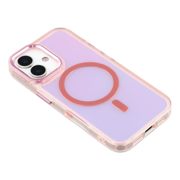 Mobilskal till iPhone 17 MagSafe Färgbyte TPU - Rosa Rosa