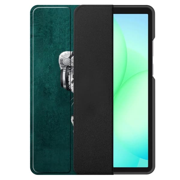 Tech-Protect Galaxy Tab A9 Plus-etui Smart - Trist Cat Grön