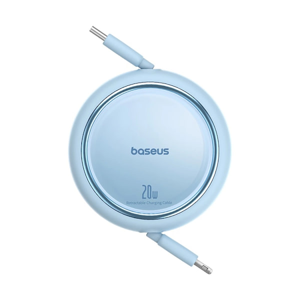 Baseus USB-C Till Lightning 20W 1m Kabel Free2Pull Blå