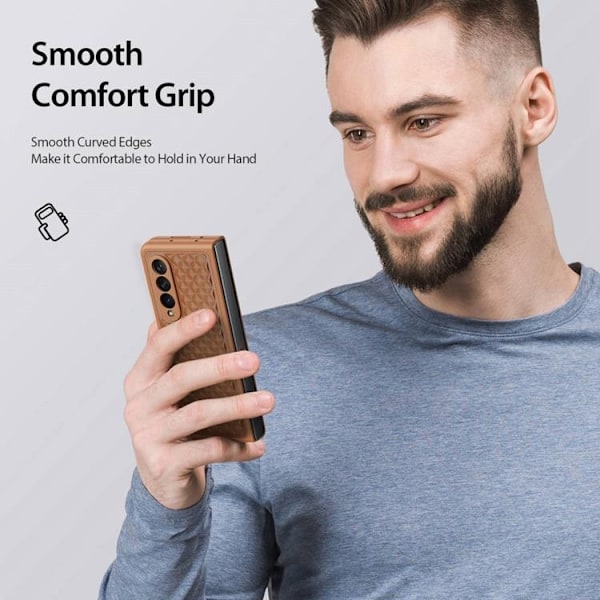 Dux Ducis Galaxy Z Fold 4 Skal Venice - Brun