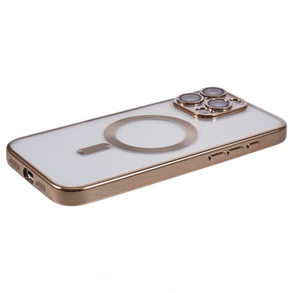 X-LEVEL Mobilskal till iPhone 16 Pro MagSafe Full Kamera Skydd Guld