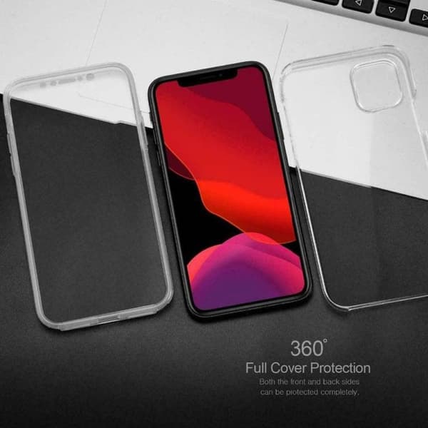 360 TPU Skal iPhone 13 Pro Max - Clear Transparent