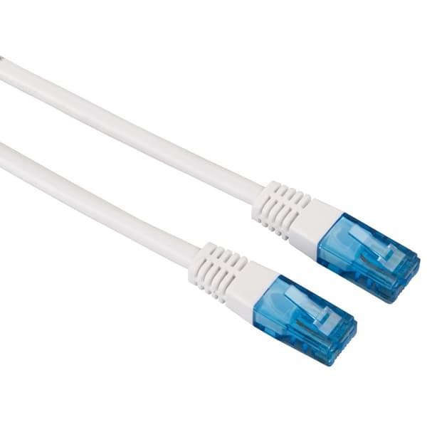 HAMA Kabel Nätverk CAT6 UTP Bulk Vit 30m