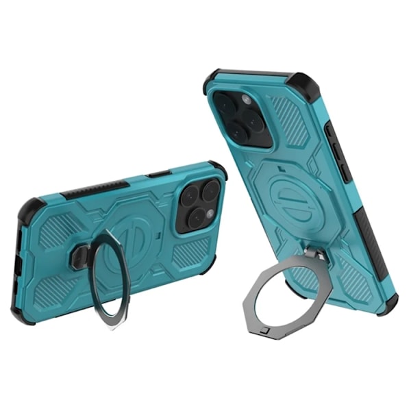 Mobilskal till iPhone 15 Pro Max Plast Shockproof - Blå Blå