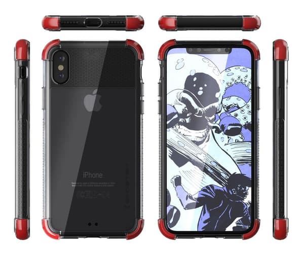 Ghostek Covert 2 Cover til Apple iPhone XS / X - Rød Red