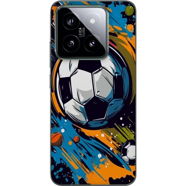 Mobilcover til Xiaomi 14 med Fodbolde