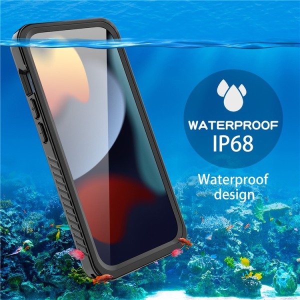 Redpepper iPhone 15 Pro Mobilcover Vandtæt IP68 - Sort