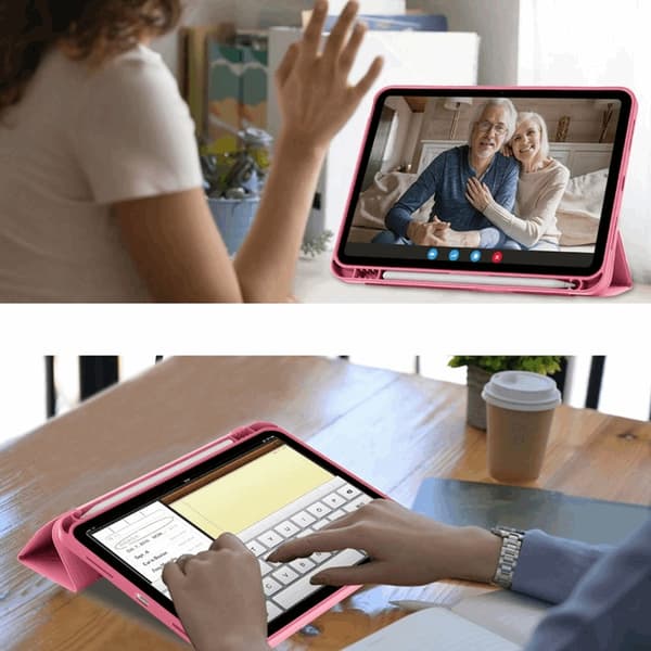 Tech-Protect iPad 10.9" (2022) /11" (2025) Smart taske Magenta
