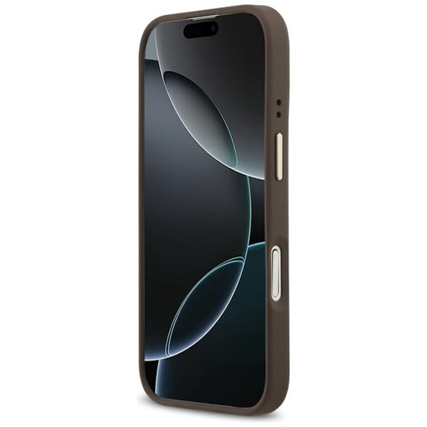 Guess Mobilskal till iPhone 17 Magsafe Stripe - Brun Brun