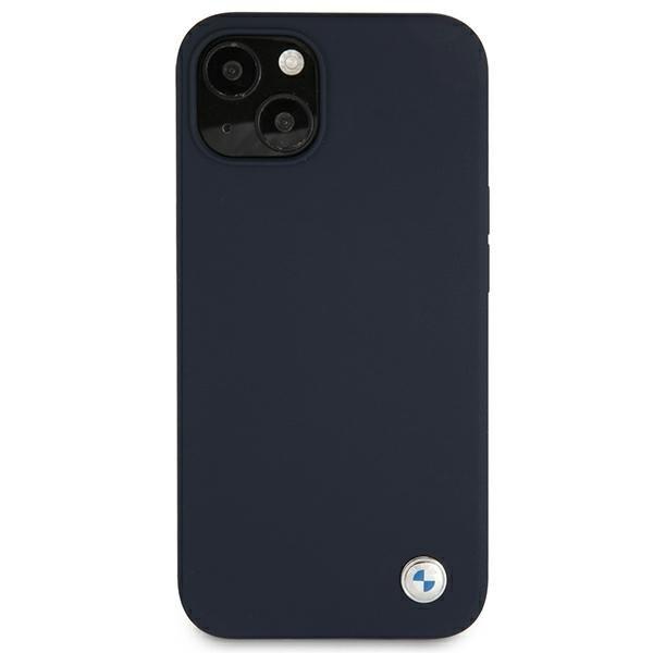 BMW Silikone Signature Cover iPhone 13 Mini - Marineblå Blue