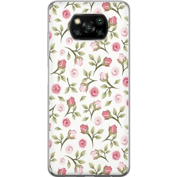 Mobilcover til Xiaomi Poco X3 NFC med Blomstret