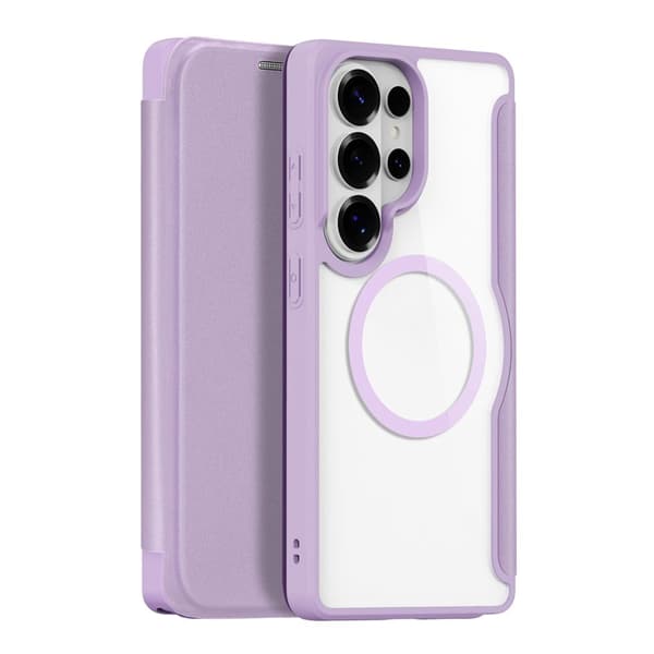 Dux Ducis Mobilskal för Samsung Galaxy S26 Ultra Magnetiskt Konstläder - Lila