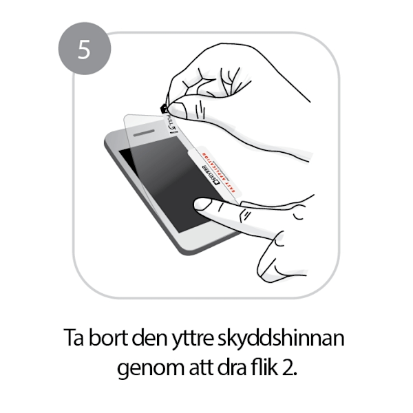 CoveredGear Skärmskydd av Slitstark Film Sony Xperia XZ / XZs