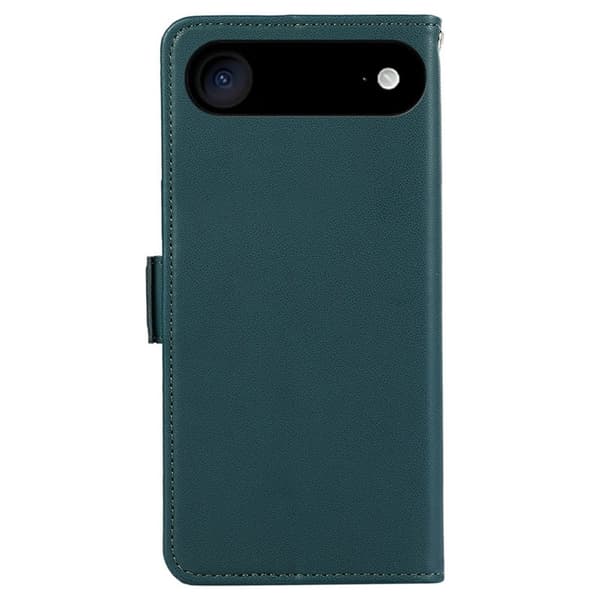 ABEEL iPhone Air Plånboksfodral Konstläder med RFID-skydd - Grön