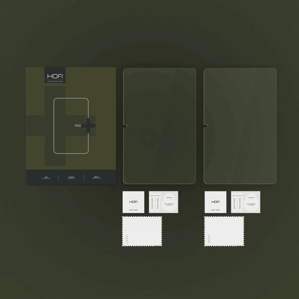 Hofi [2-Pack] Lenovo Tab M10 10.1 Härdat Glas Skärmskydd Pro Plus Transparent