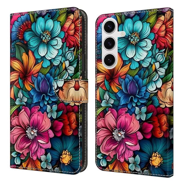 Staphyllum Samsung Galaxy S26 Plus Skal TPU + Konstläder - Mönstrad