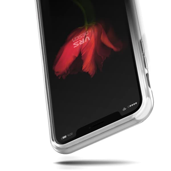 Holdbart Verus Crystal kofangercover til Apple iPhone XS/X - Sølv Silver