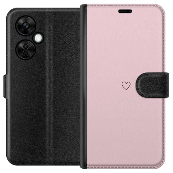 Plånboksfodral till OnePlus Nord CE3 med Litet Hjärta