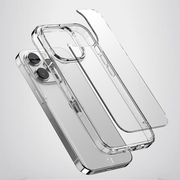 iPhone 14 Pro Max Skal Acrylic TPU - Lila Lila