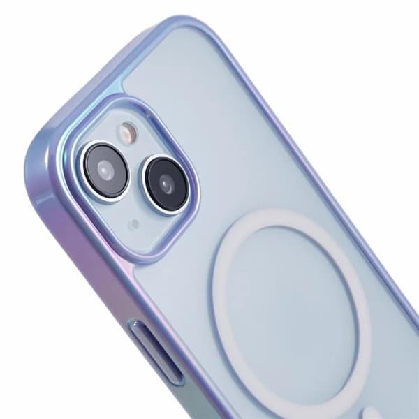KIGC Mobilskal till iPhone 15 Magsafe Dazzling Color - Lila
