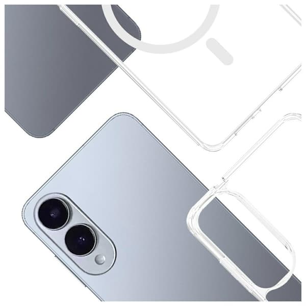 3MK Mobilskal till Galaxy S25 Edge MagSafe Armor - Clear