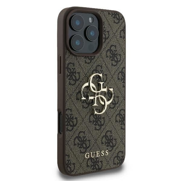 Guess Mobilskal till iPhone 16 Pro 4G Big Logo - Brun Brun