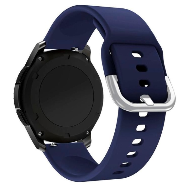 Universal Watch Armband (22mm) Silicone TYS - Mörkblå