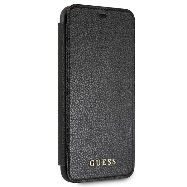 Guess iPhone XS Max Plånboksfodral - Svart