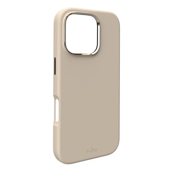 Puro Mobilskal till iPhone 16 Pro Max Magsafe Icon Pro Silikon - Beige Beige