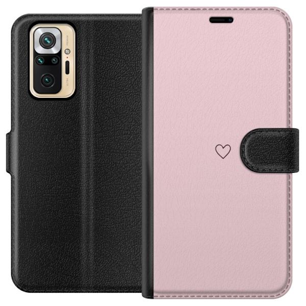 Plånboksfodral till Xiaomi Redmi Note 10 Pro med Litet Hjärta