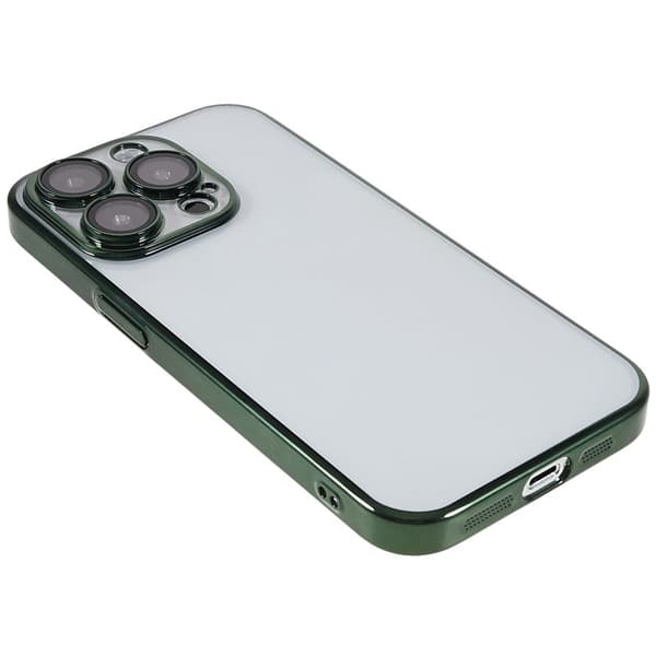 X-LEVEL Mobilskal till iPhone 13 Pro TPU+PC Grön med Kameraskydd