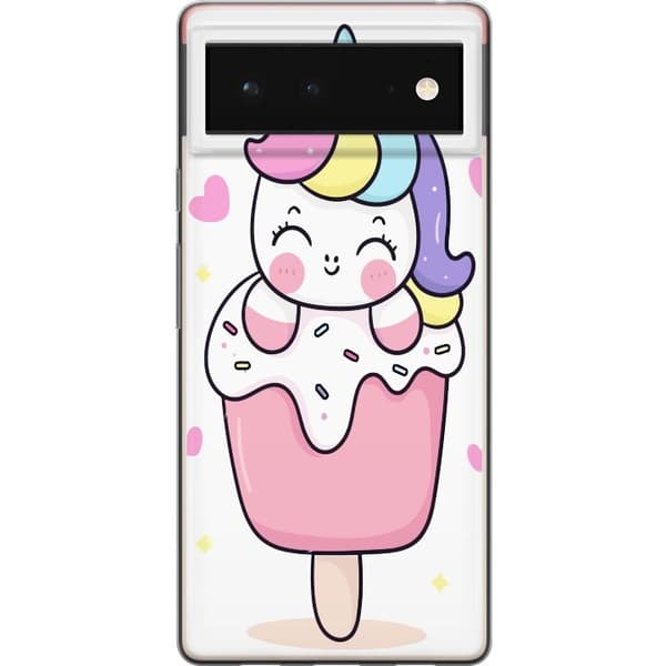 Telefontaske til Google Pixel 6 med Happy Unicorn