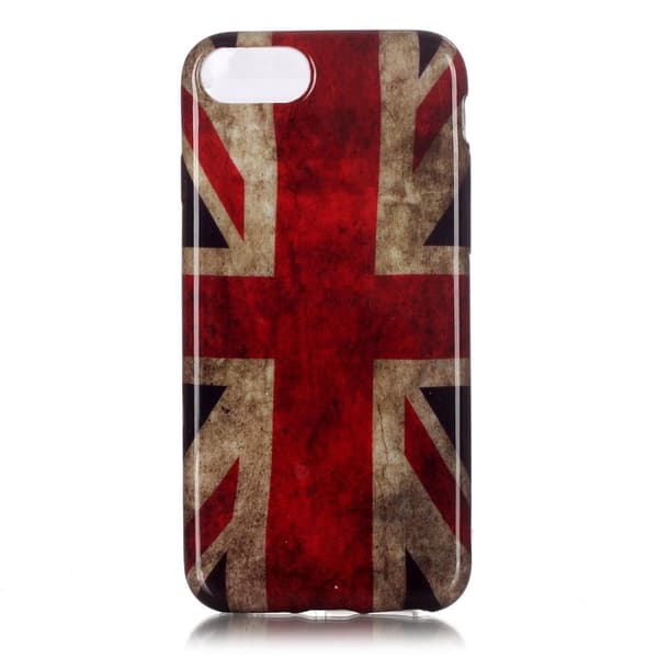 Fleksibelt cover til Apple iPhone 7/8/SE 2020 - British Mönster