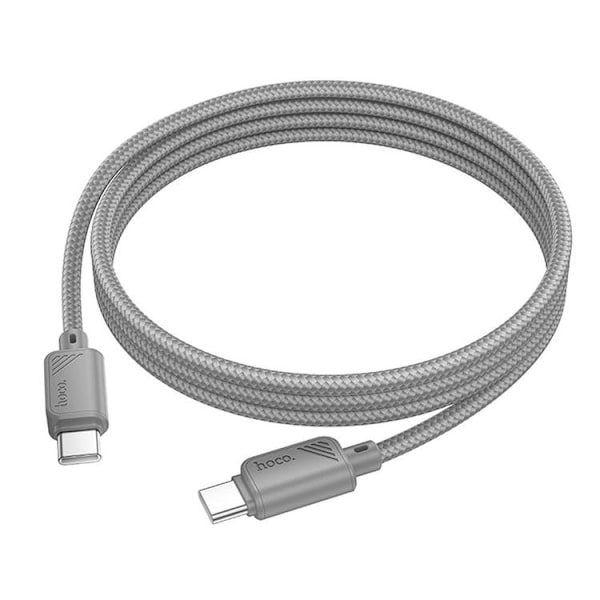 HOCO USB-C til USB-C Kabel 3A 60W X113 1 m - Grå
