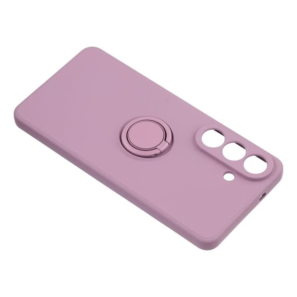Mobilskal för Samsung Galaxy S26 Plus Silikon med Ring Kickstand - Lila