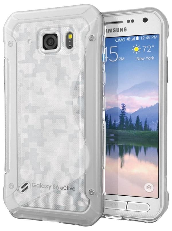 Flexicase Skal till Samsung Galaxy S6 Active - Transparent Transparent