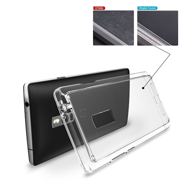 Ringke Fusion Shock Absorption Skal till OnePlus 2 - Crystal View