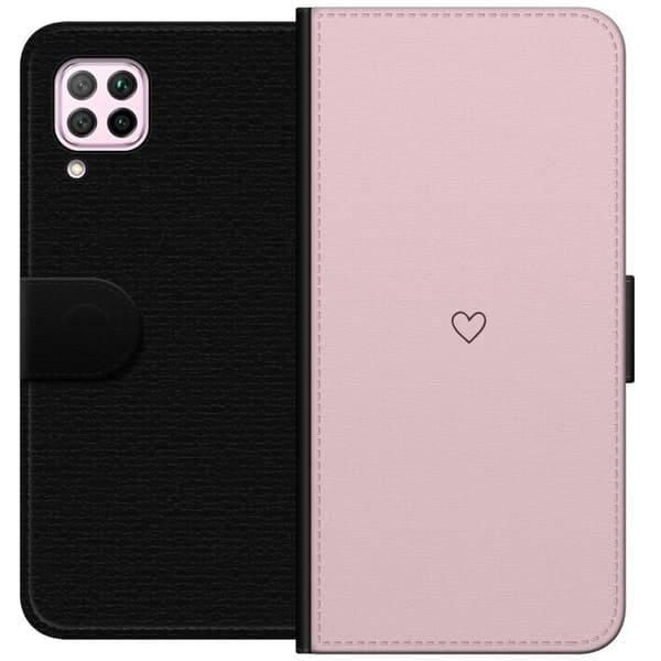 Plånboksfodral till Huawei P40 lite med Litet Hjärta