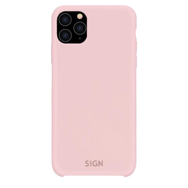 SiGN iPhone 11 Pro Case Flydende Silikone - Pink