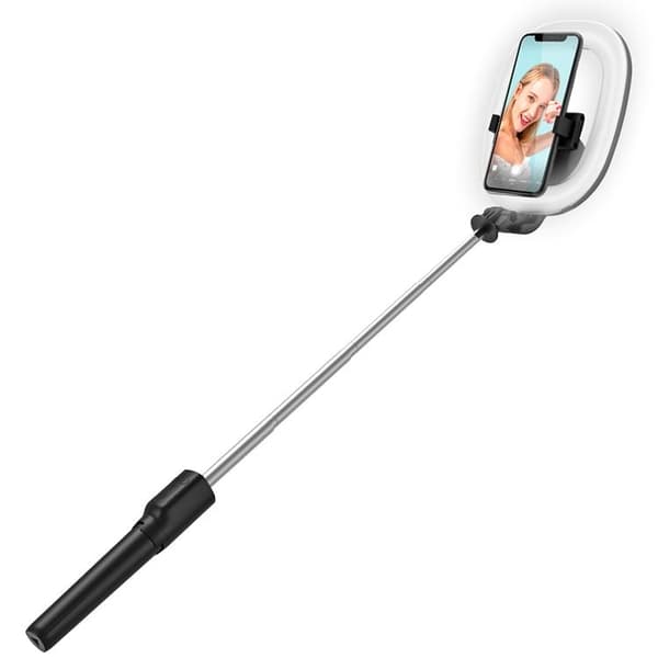 CELLY CLICKRINGBT Ringlampe med stativ/selfiepind