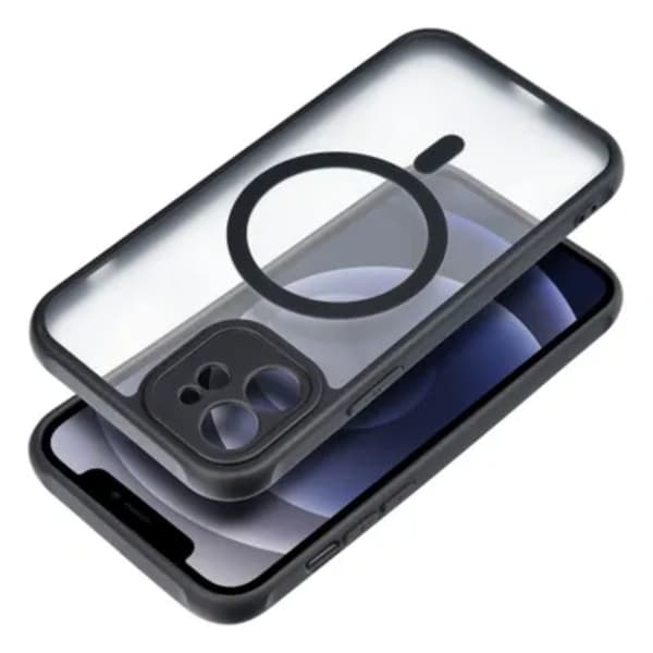 Mobilskal till iPhone 12 Magsafe Matte - Svart Svart