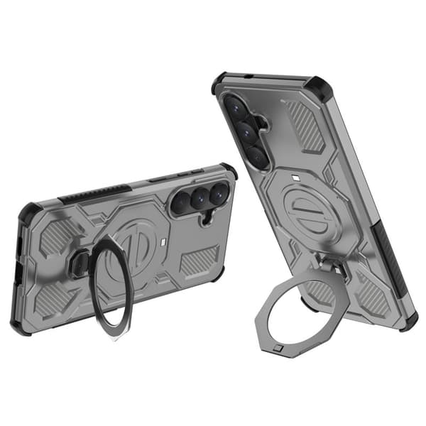 Mobilskal till Samsung Galaxy S26+ Stötsäker PC + TPU - Grå