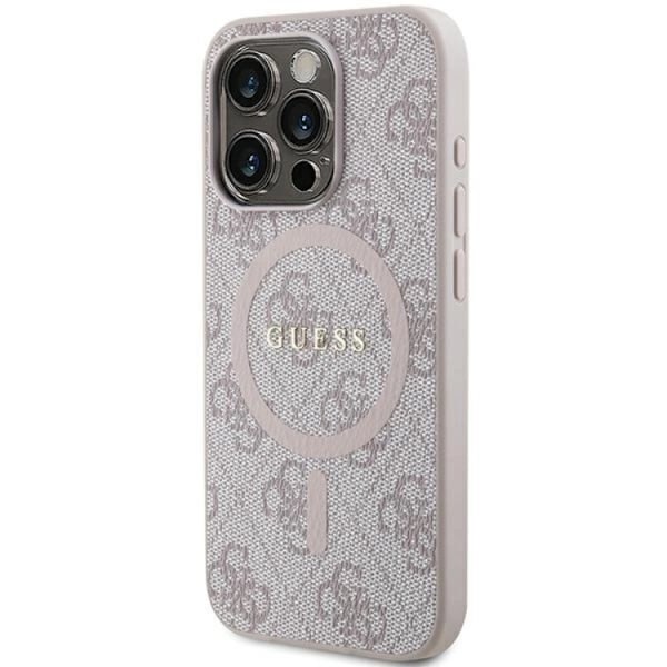 Guess iPhone 13/13 Pro Mobilskal Magsafe Collection - Rosa